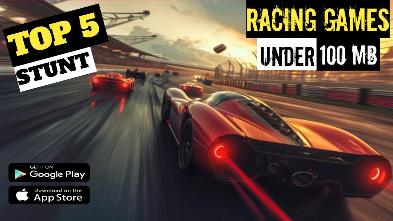 TOP 5 RACING GAME UNDER 100 MB |CAR RACING GAMES|UNDER 100MB|