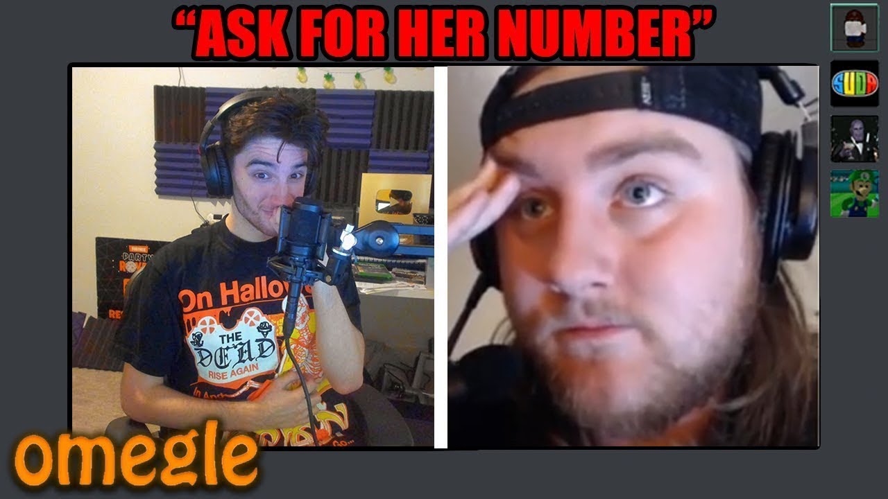 Omegle... но мы говорим друг другу, что говорить