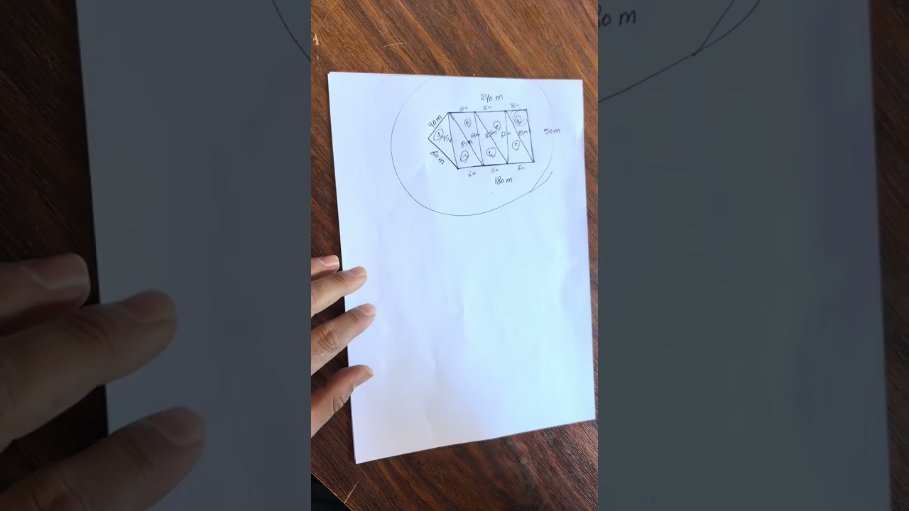ازاي تحسب مساحة أي قطعة أرض ب قانون واحد وهقولك علي الخطأ اللي ممكن تقع فيه من غير متاخد بالك ✔️ 