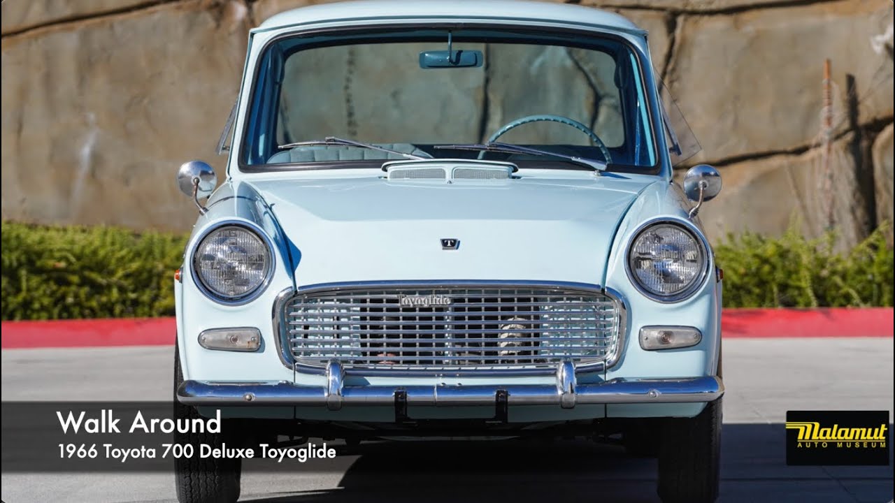 Walk Around: 1966 Toyota 700 Deluxe Toyoglide