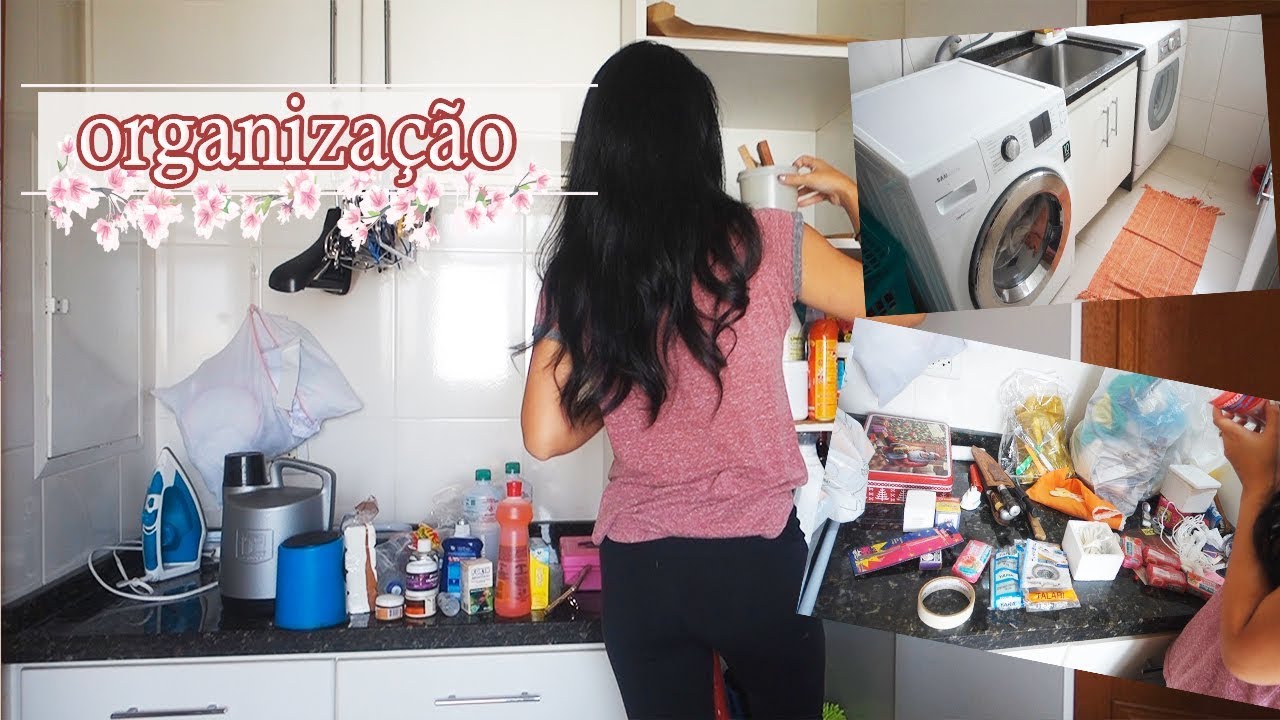 Arrumando a Lavanderia #2 ❤️ Marie Kondo #17 | KonMari | Lari Oyama