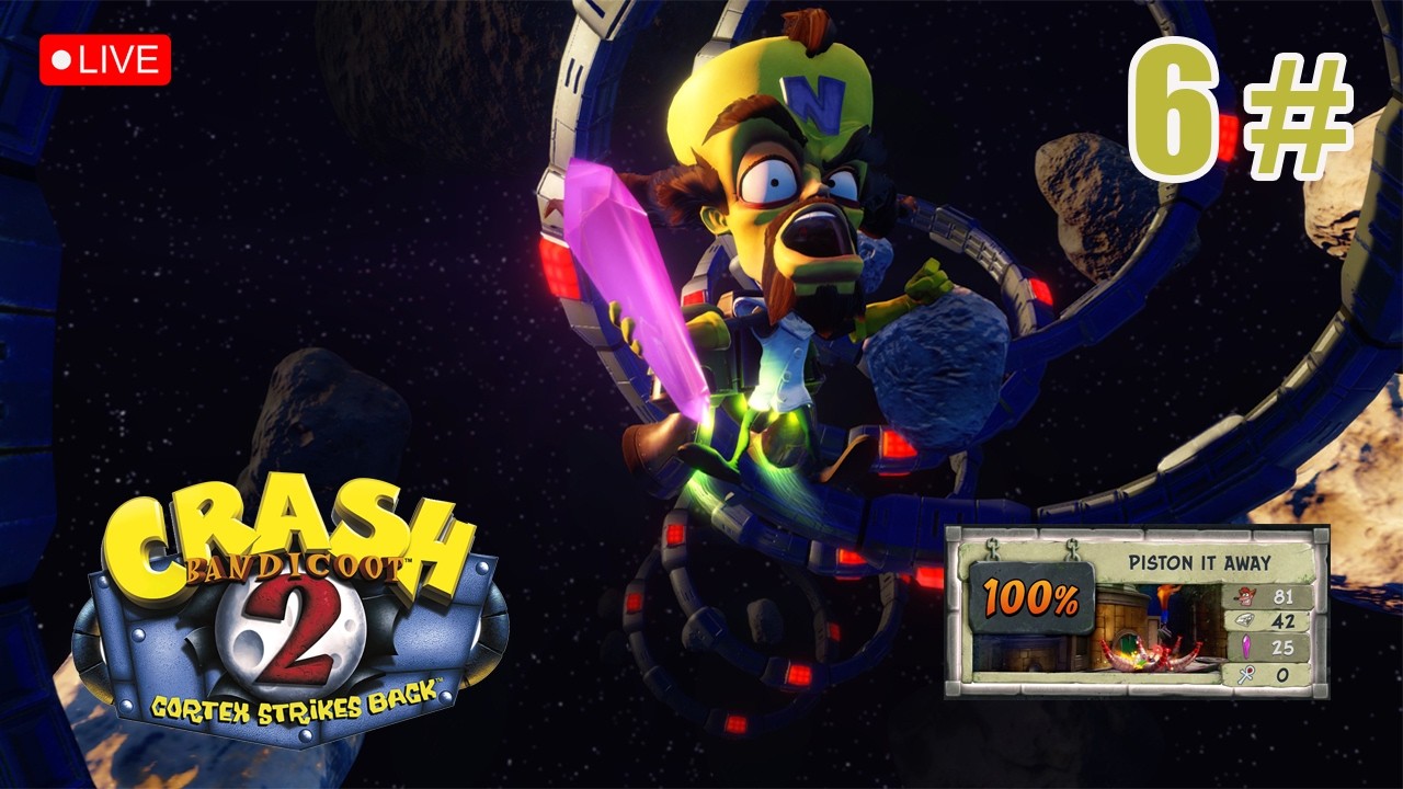 CRASH BANDICOOT 2 TAMAT 100% | Crash Bandicoot N'sane Trilogy - Gameplay 6