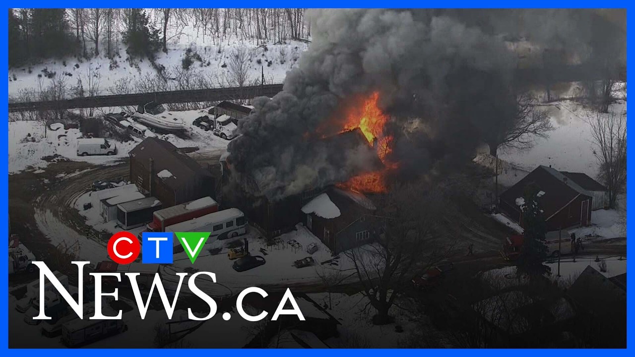 Not enough water to fight the woodshop blaze in Scarborough