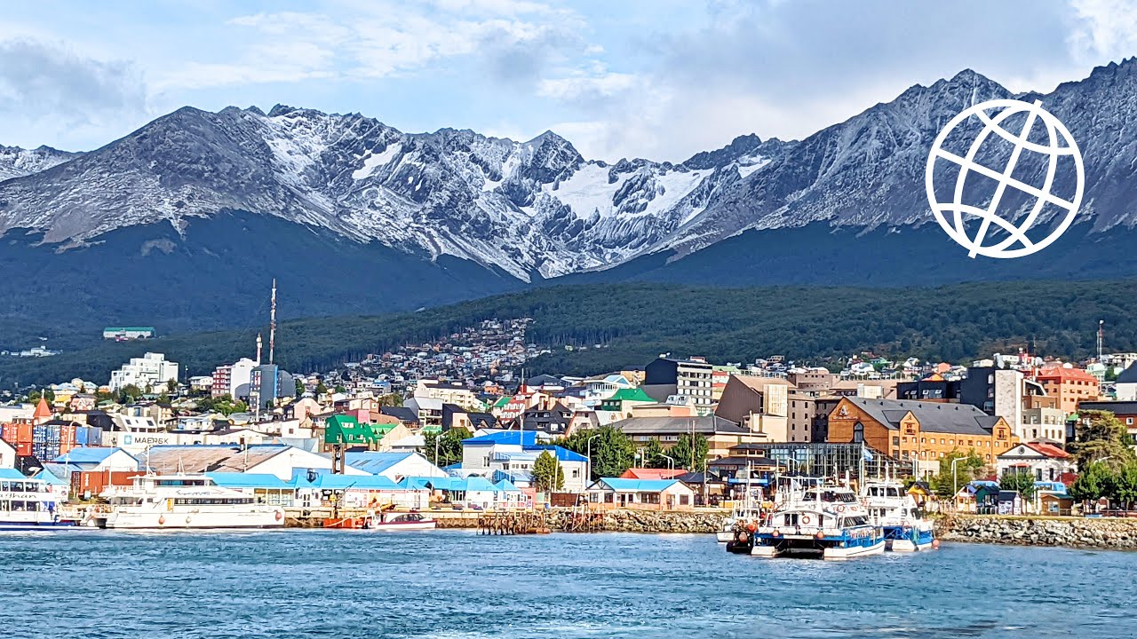 Ushuaia and the Beagle Channel, Tierra del Fuego, Argentina  [Amazing Places 4K]
