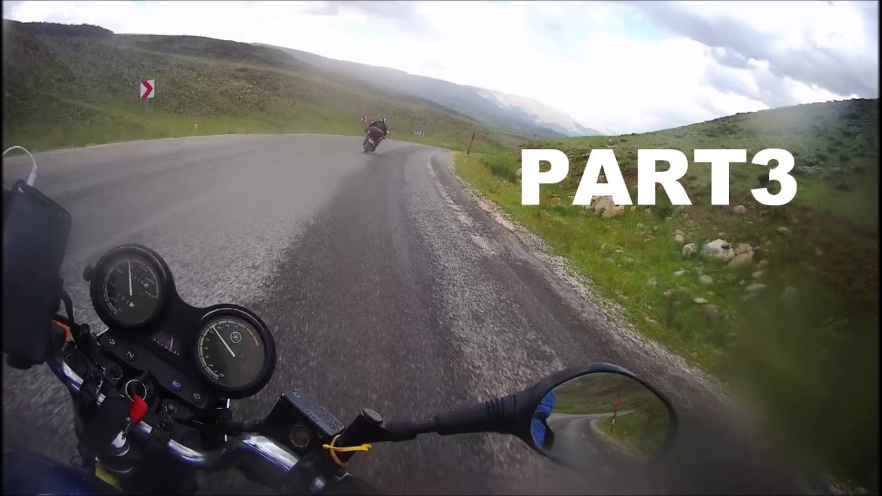 Motosiklet ile Türkiye Turu Uzun yol | Yamaha ybr 125 - Bajaj Boxer 150 #part #3