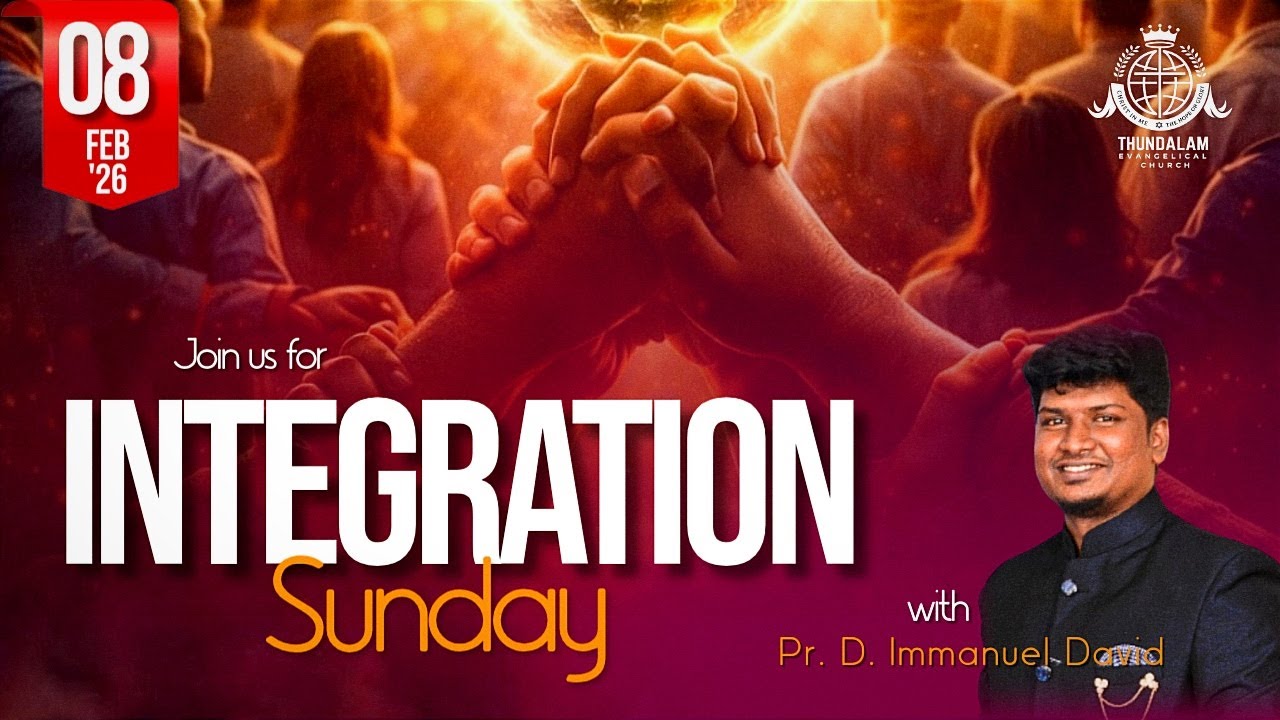SUNDAY CHURCH SERVICE || ஞாயிறு ஆராதனை || 08 FEBRUARY 2026 || Sermon: Pr.Immanuel David