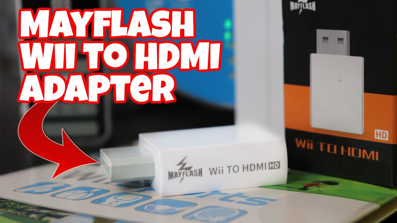 Wii в HD? ХОРОШО ЛИ ВИДЕОАДАПТЕР Mayflash Plug-&-Play для Wii HDMI?