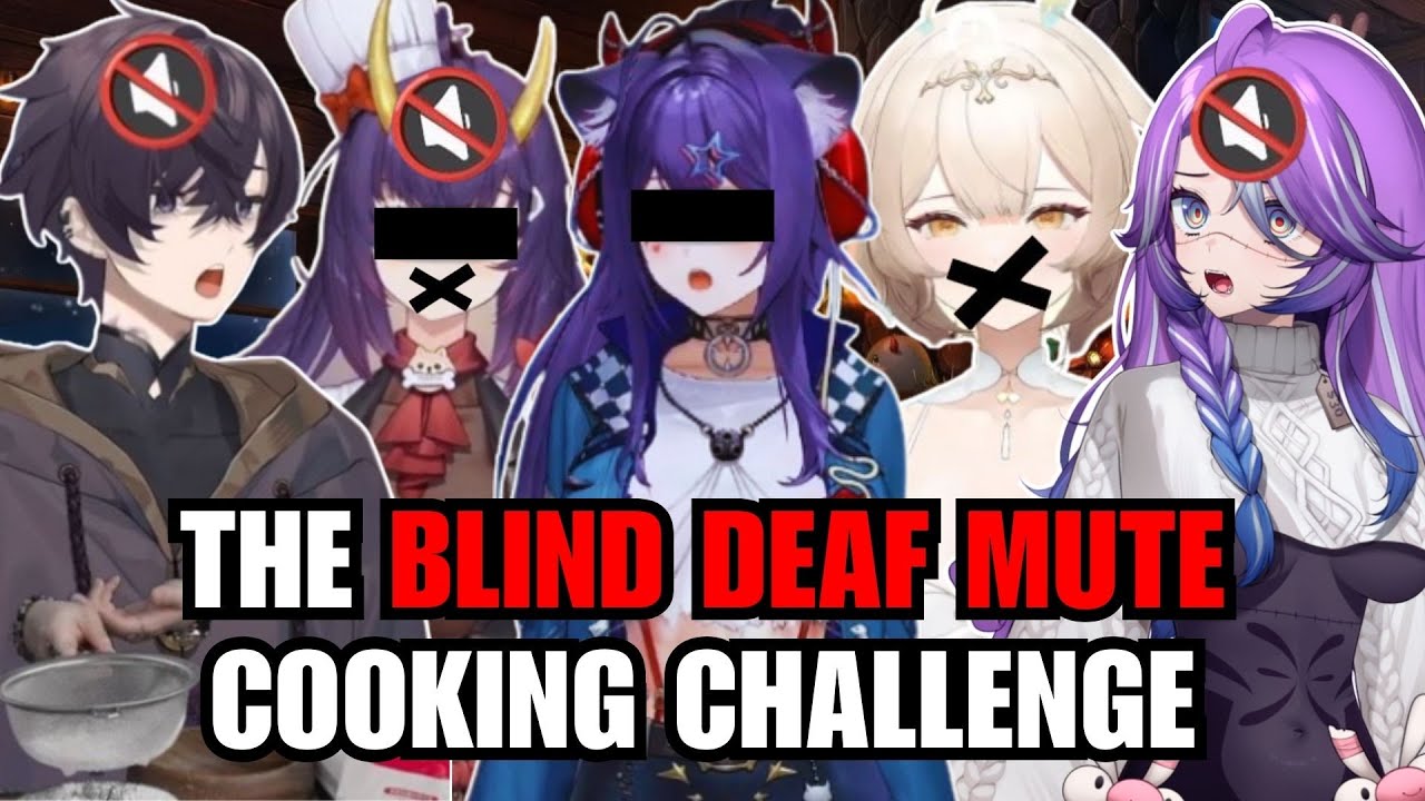 Shoto Tries to Not CRASH OUT During their Cooking Challenge (ft. Numi, Michi, Yuzu & Giri)