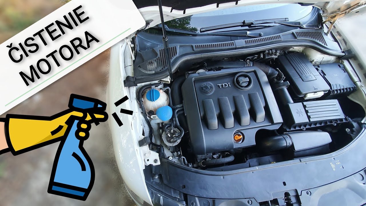 TIP na víkend:  ČISTENIE MOTORA 🤩