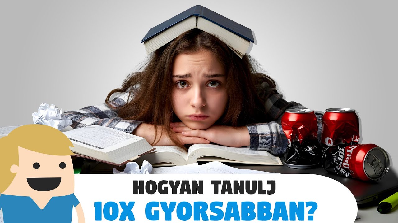 Hogyan tanulj meg b&aacute;rmit 10x hat&eacute;konyabban?