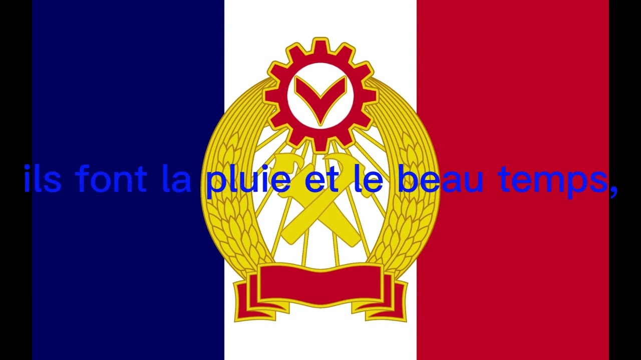 Hymne Du 18 Mars avec les parole