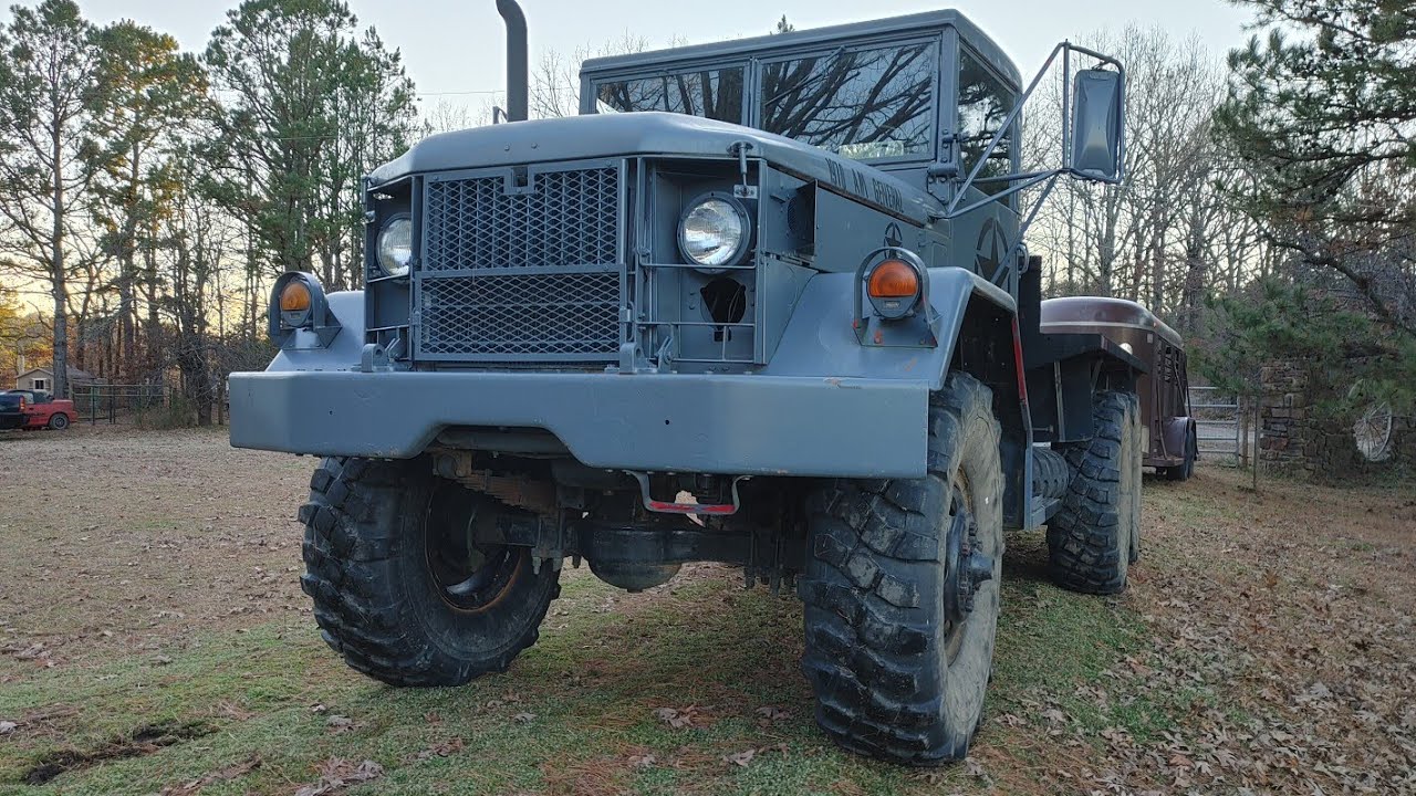 Установка шин 395/85R20 на M35a2 