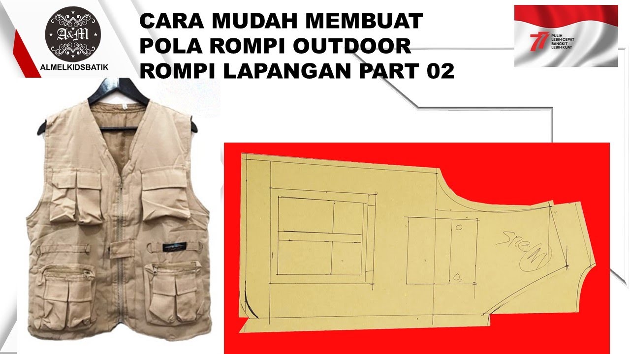 CARA MUDAH MEMBUAT POLA ROMPI OUTDOOSR POLA ROMPI LAMPANGAN