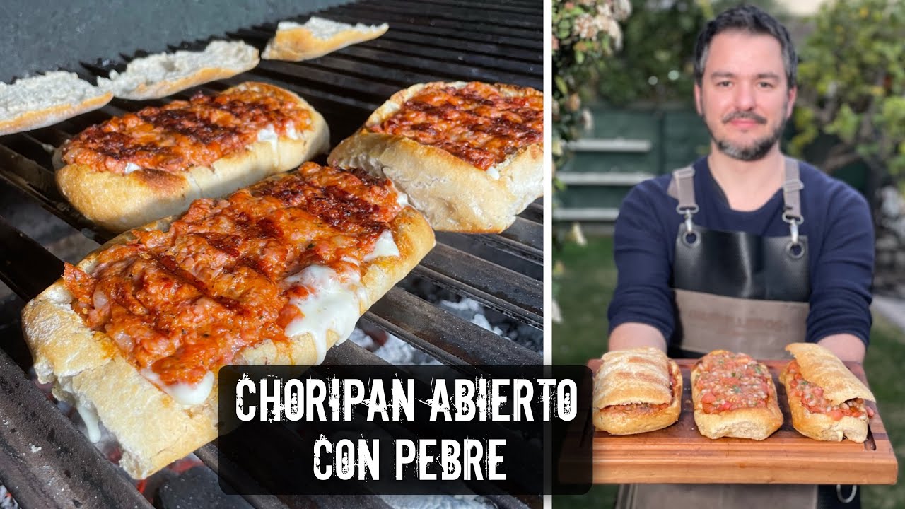 Chorip&aacute;n Abierto con queso | PARRILLEROS