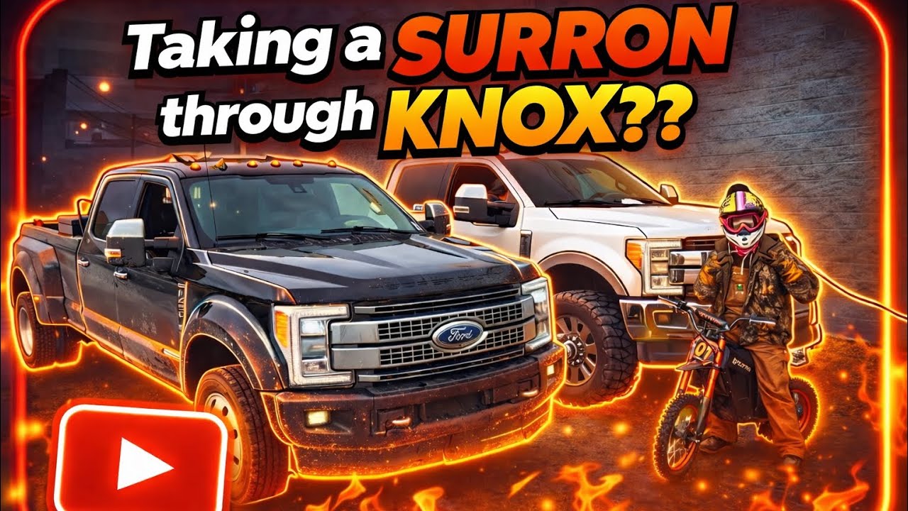 Taking a surron through Knox??