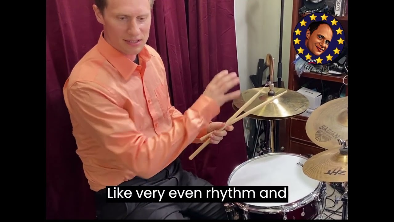 How to play traditional jazz drums - Ulf Carling drum lesson no 3