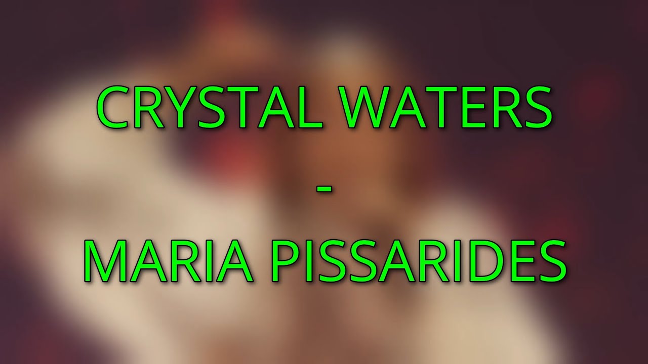 Crystal Waters - Maria Pissarides (Karaoke/Instrumental with Backing Vocals)