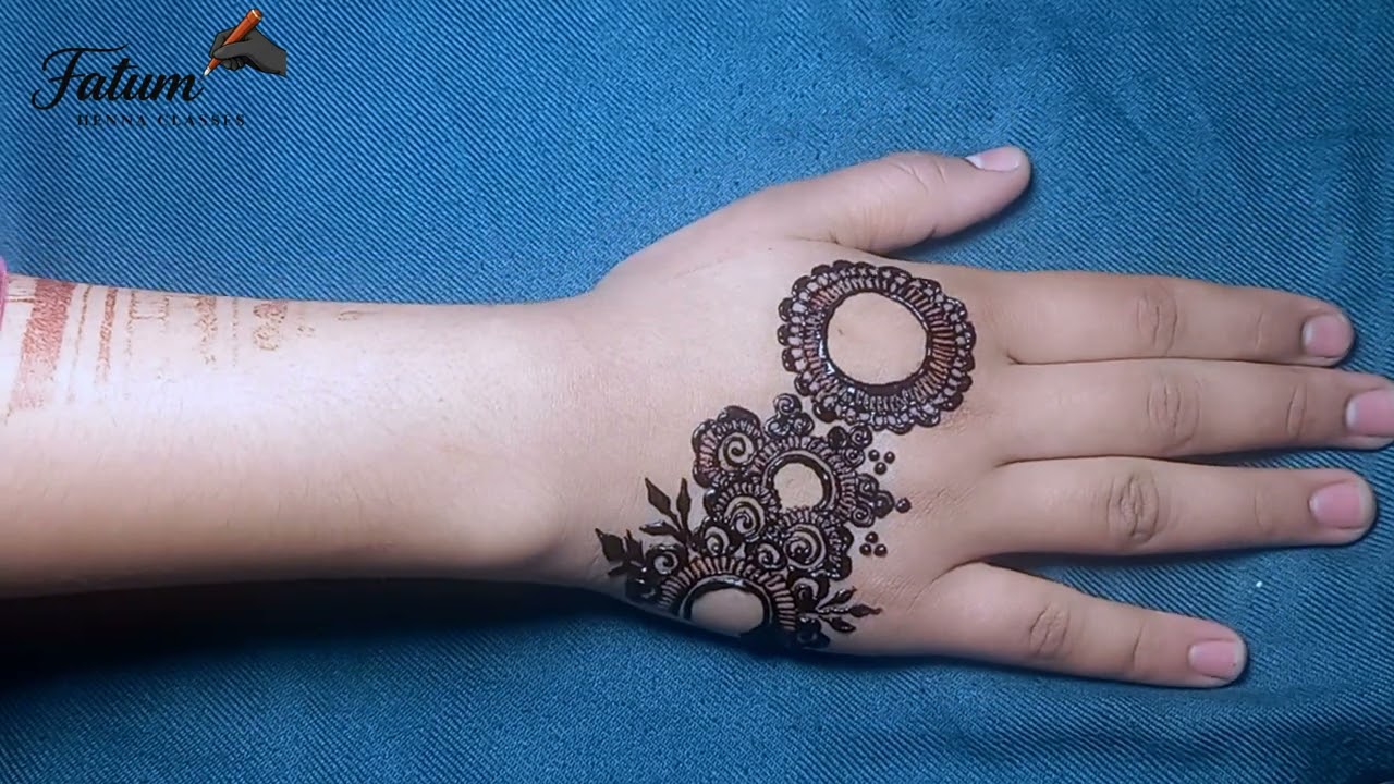 Haath Dekhte Hi Sab Shock Ho Gaye 😍 Simple Mehndi Ka Kamaal! || Latest trending mehndi for Beginners
