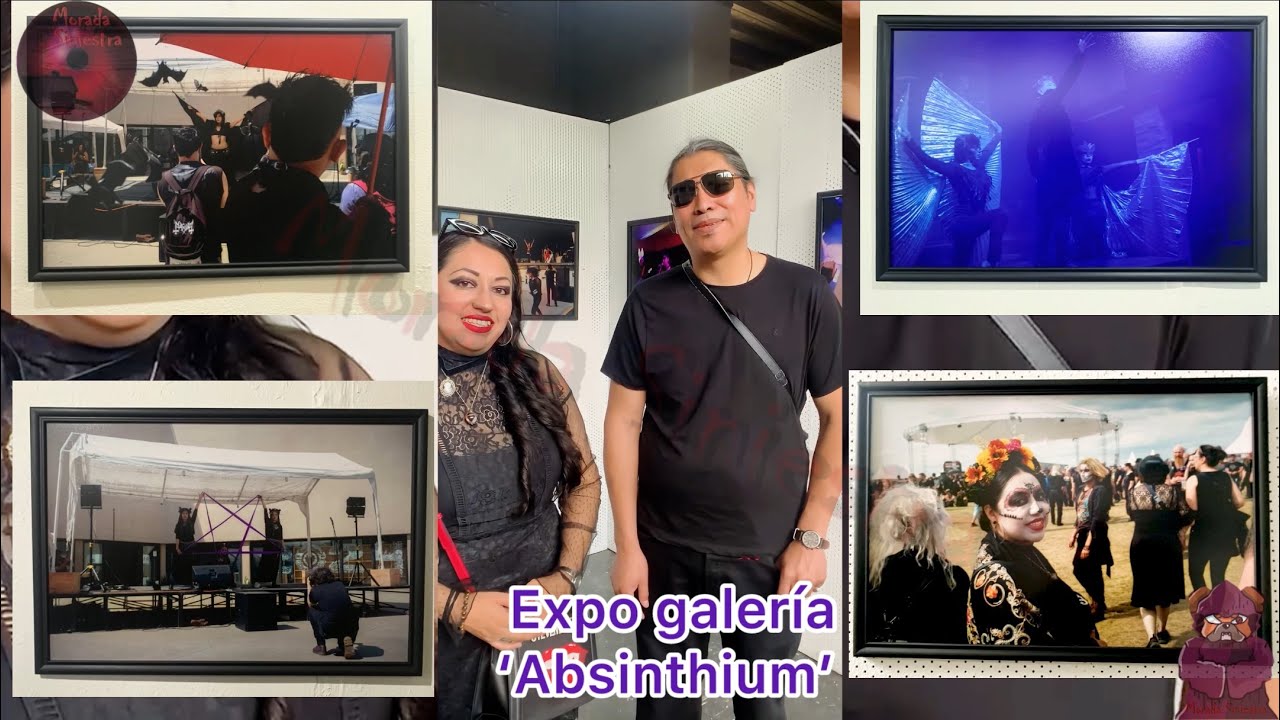 Expo galería ‘Absinthium’ en Faro de Oriente con Absenta, El Hada Verde
