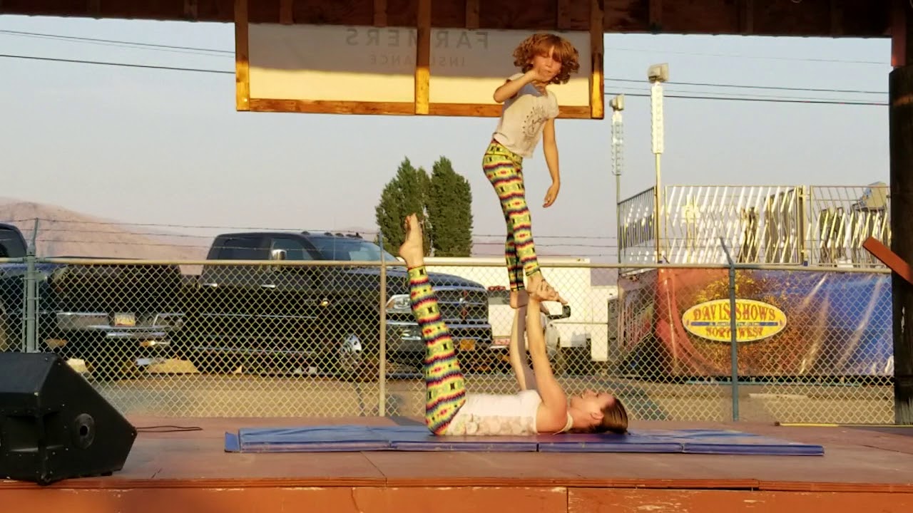 1st AcroYoga Performance - Chelan County Fair's Got Talent 2018