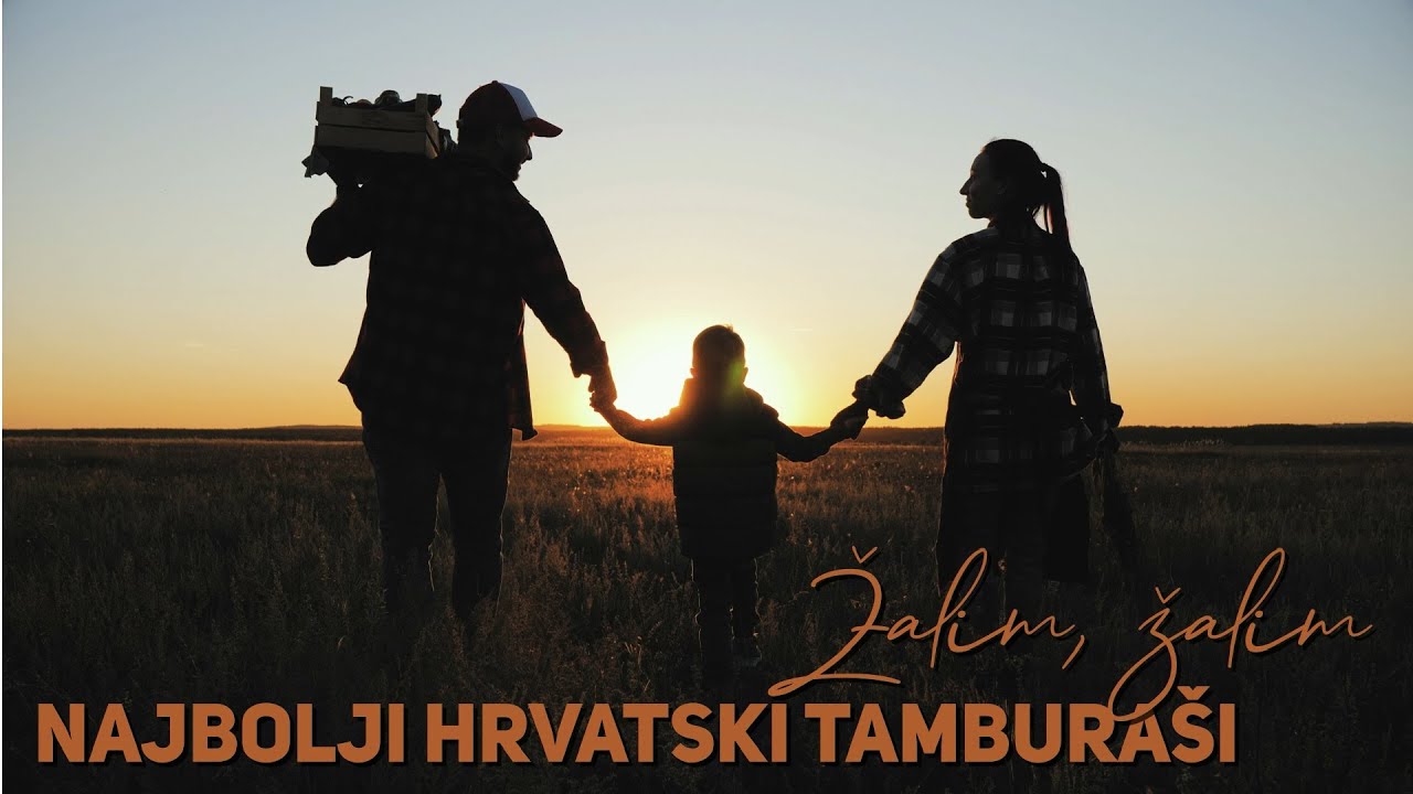 Najbolji Hrvatski Tamburaši - Žalim, žalim (Official Lyric Video)