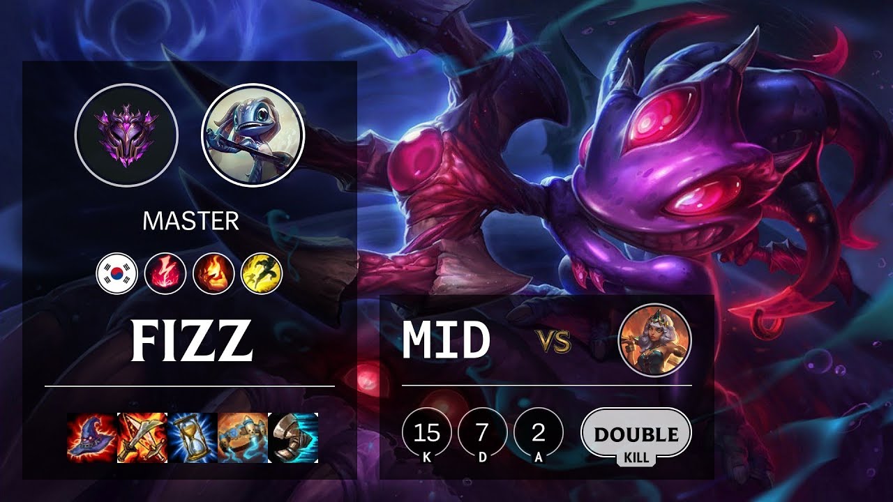 Fizz Mid vs Qiyana - KR Master Patch 10.4