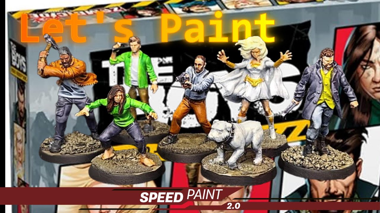 Let's Speed Paint The Boys - Zombicide 2.0