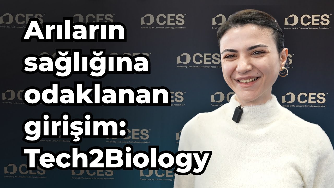 CES 2026 | Yaşam döngüsü için arıların sağlığına odaklanan girişim: Tech2Biology | Dilara Üzünlü