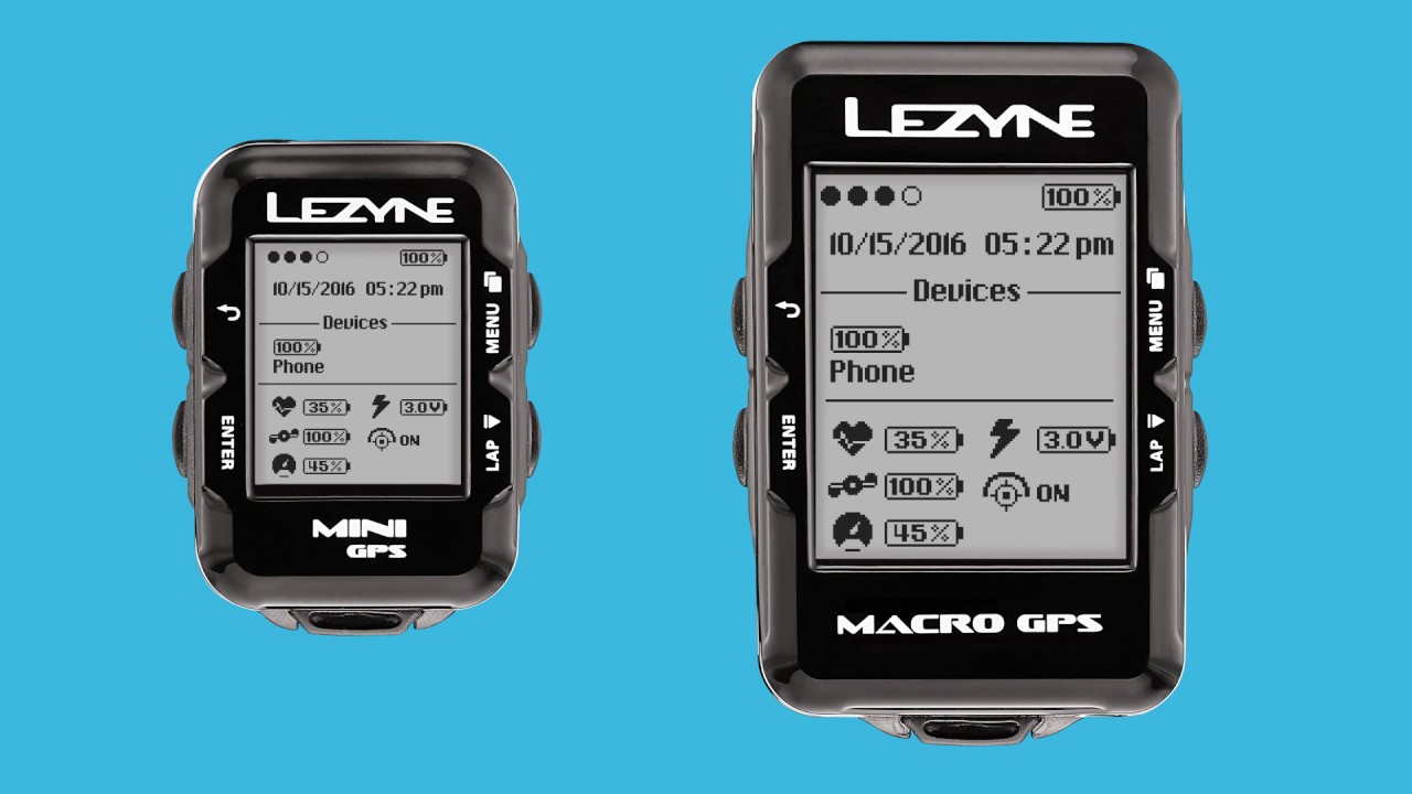 Lezyne Year 10 GPS: Erste Schritte Tutorial