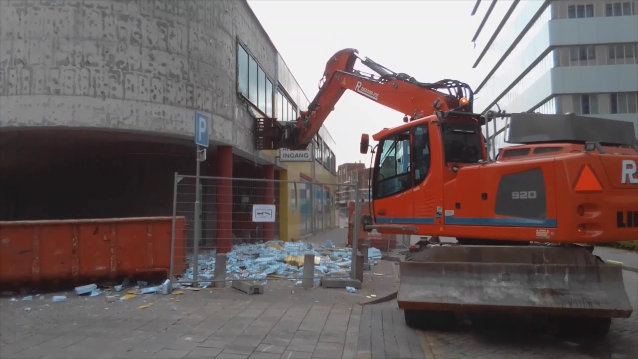 Sloop gebouwen in de binnenstad van Nieuwegein