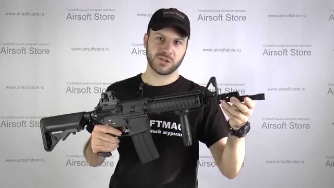 Обзор автомата (D-Boys) M4A1 SQB R (3981M)