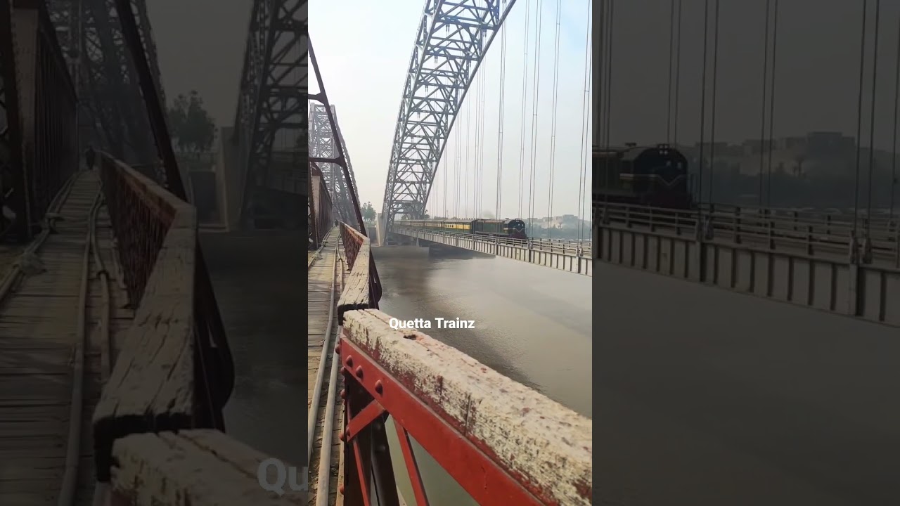 sukur Rohri Lensdown Railway bridg#Railwaybridg#sukur #pakistanrailways #sukurexpress