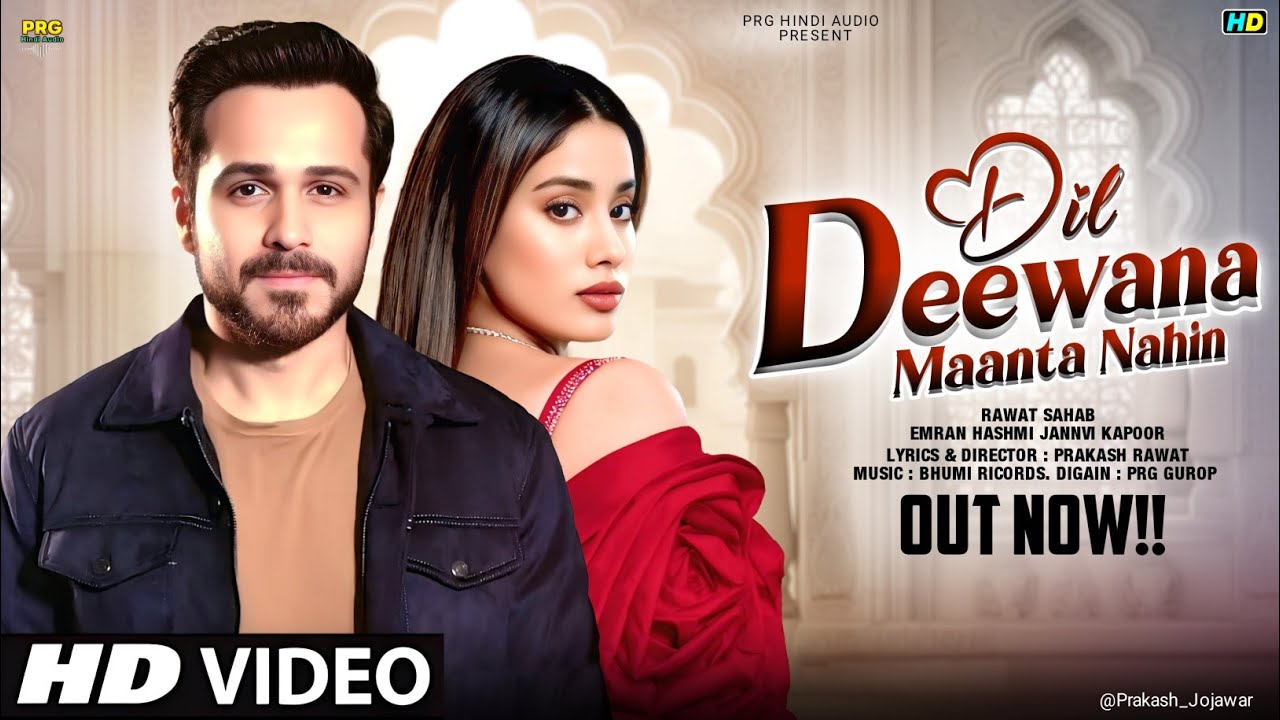 Romantic song 2025 | Dil Deewana Manta Nahin| New Hindi Song | Emran Hashmi | Jannvi | New Song 2026