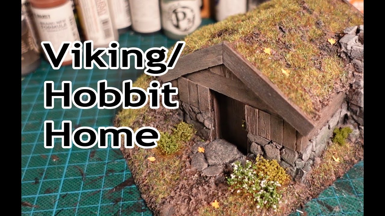 A Viking Home fit for a Hobbit- DIY Scratch built terrain