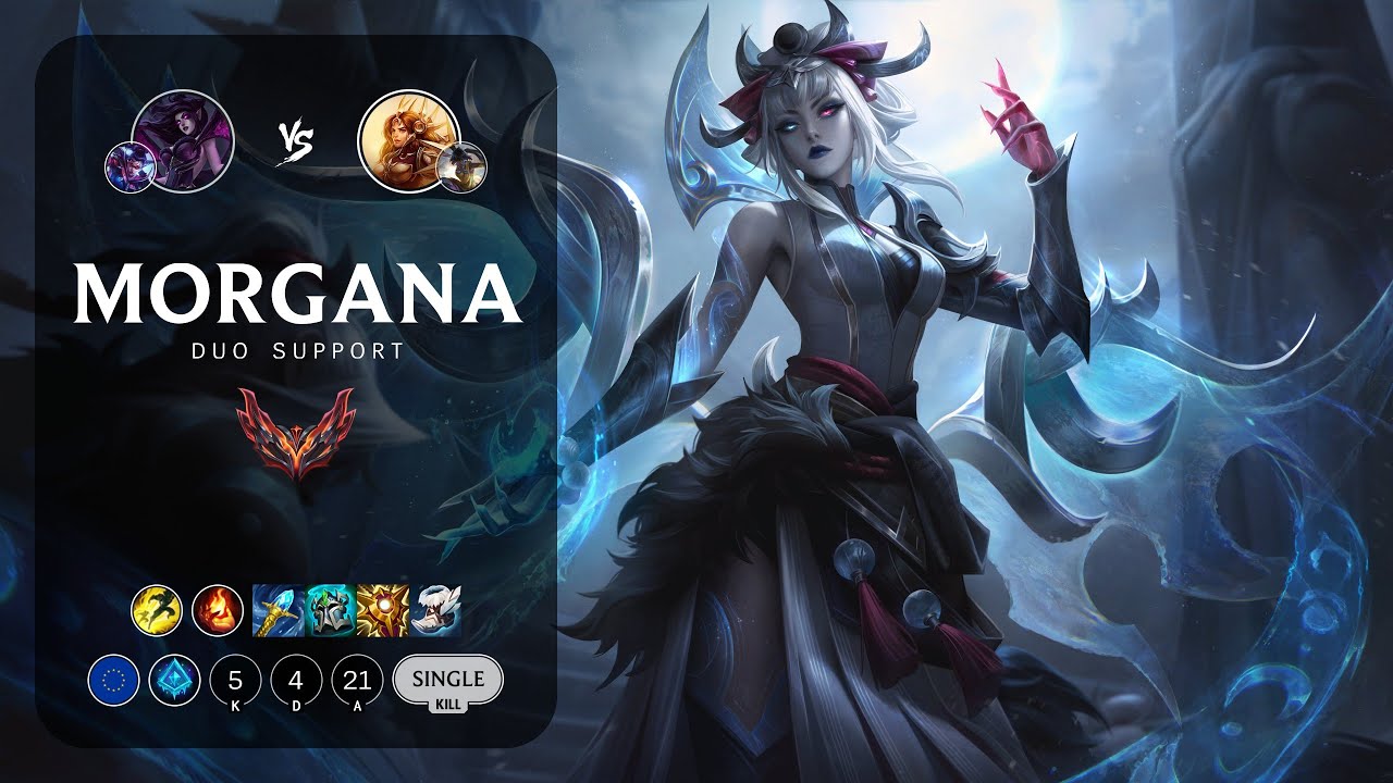 Morgana Support vs Leona - EUW Grandmaster Patch 14.1