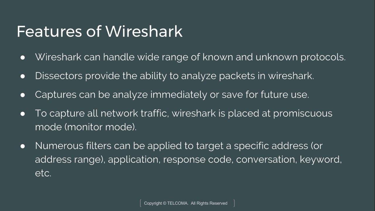 1 Introduction to wireshark