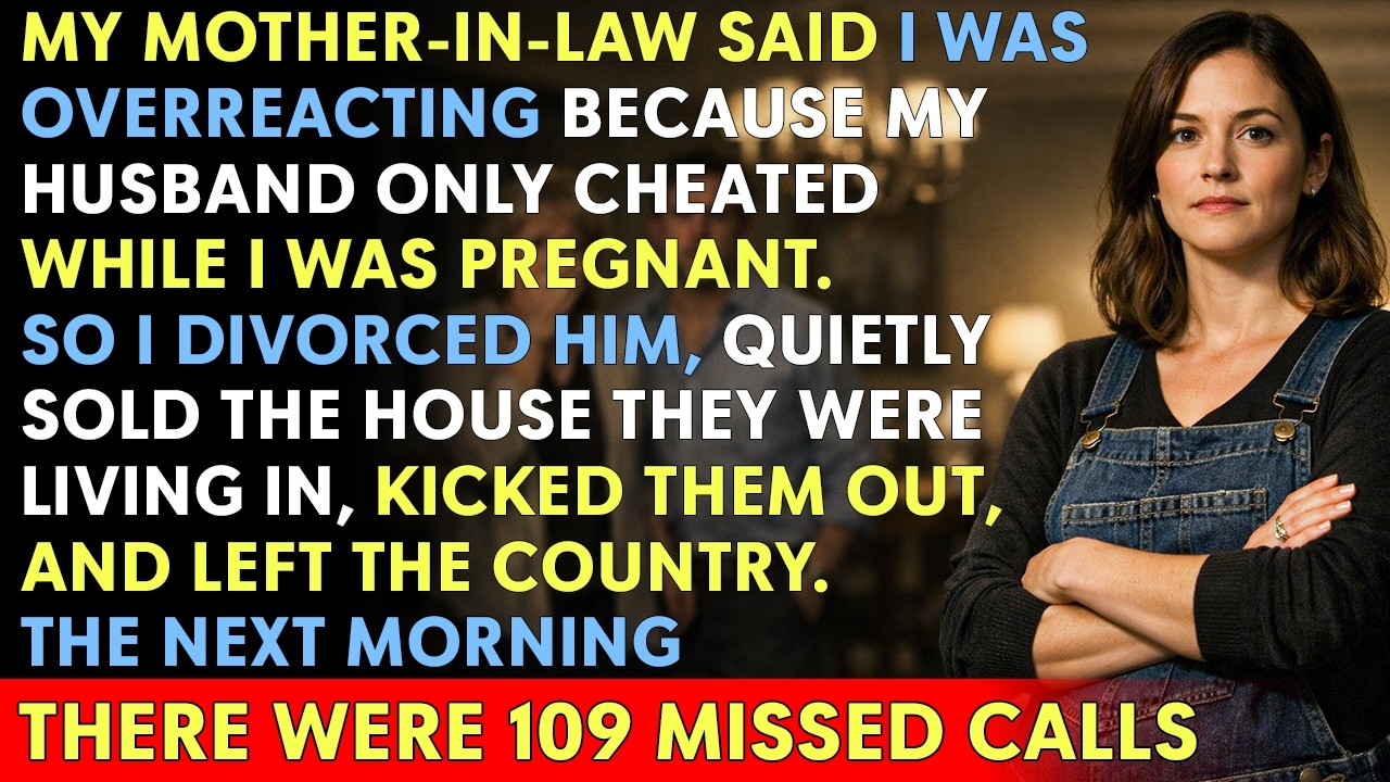 My mother-in-law said I was overreacting because my husband only cheated while I was pregnant. So I