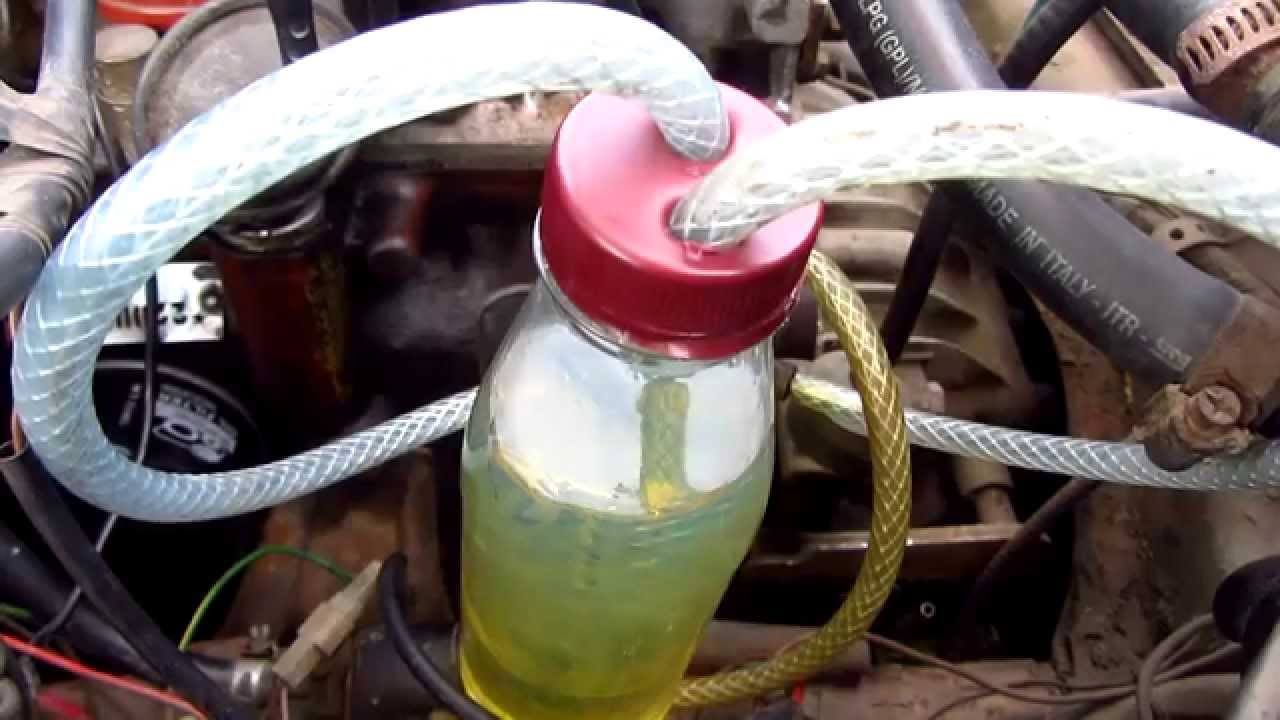 Mini Fuel Tank from a Plastic Bottle