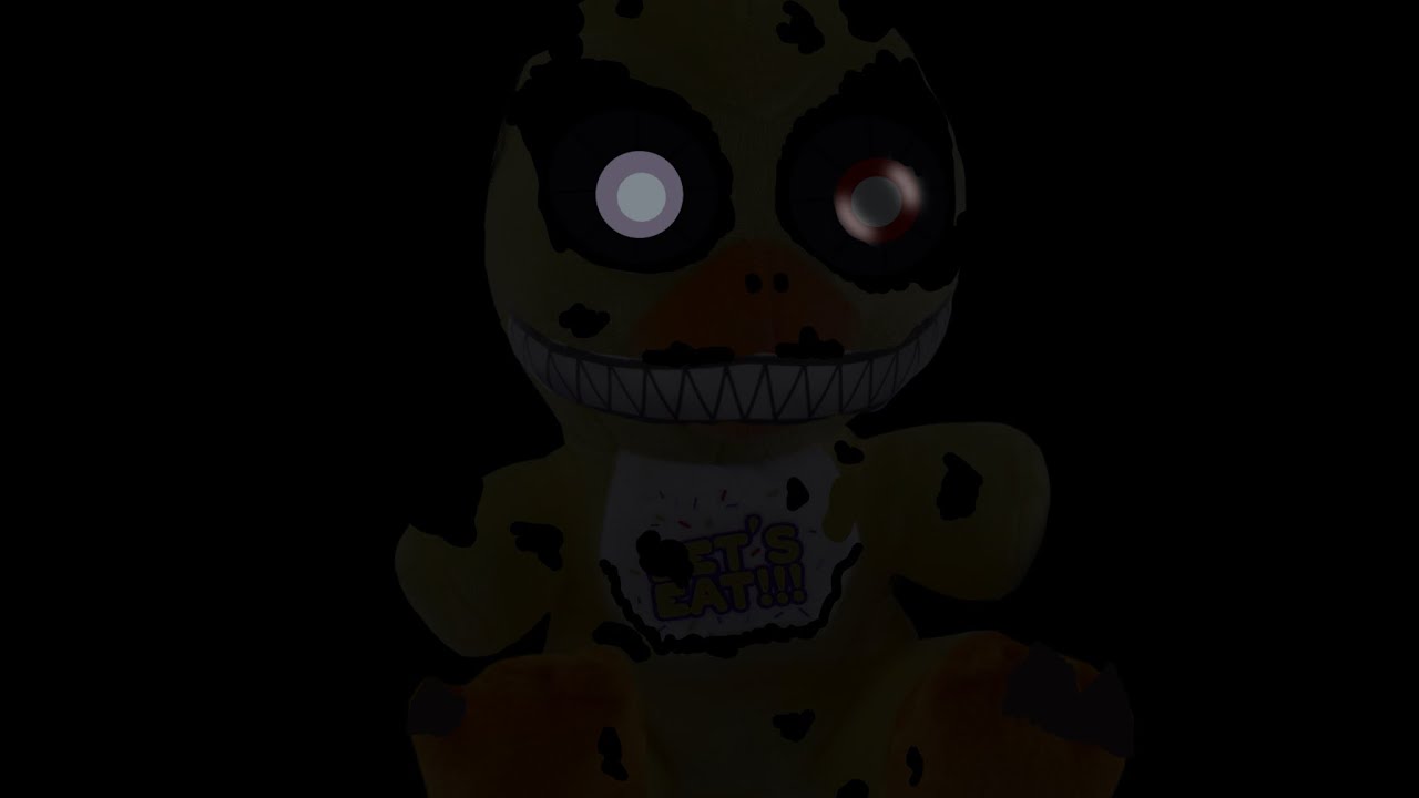 Making a custom nightmare chica plush Funko custom