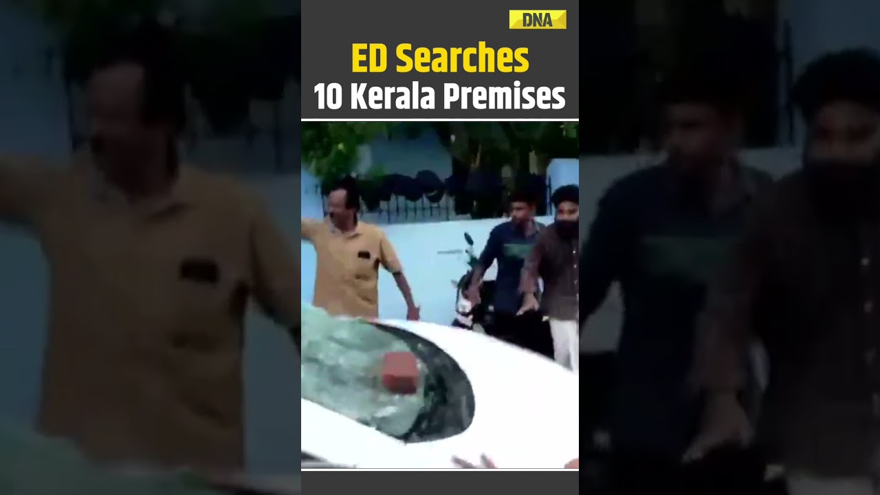 Kerala News: CPM Workers Attack ED Vehicle As Agency Searches 10 Kerala Locations In CMRL Case