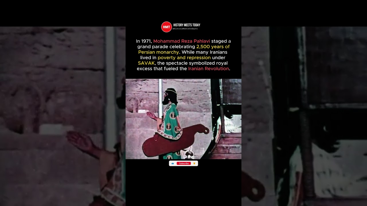 The Parade That Fueled a Revolution #shorts #iran