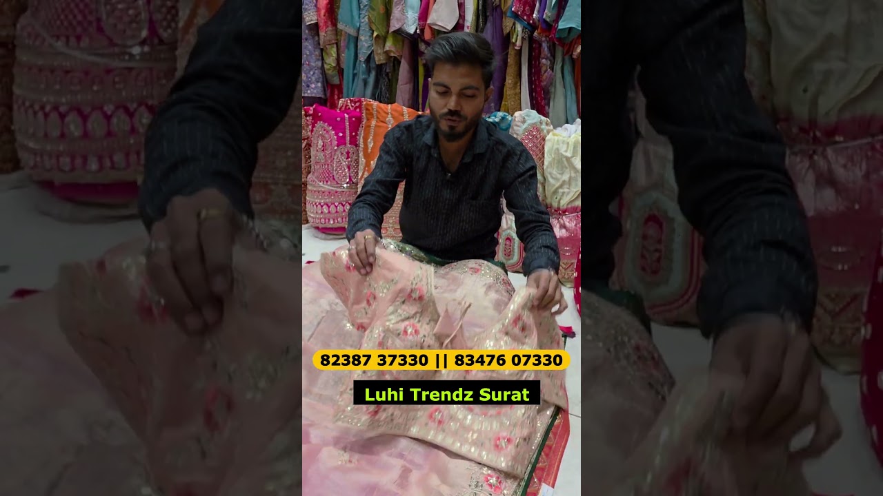 Saree Wholesale Market | Surat Saree Market | Saree Factory in Surat | Latest Saree Video #Sarees