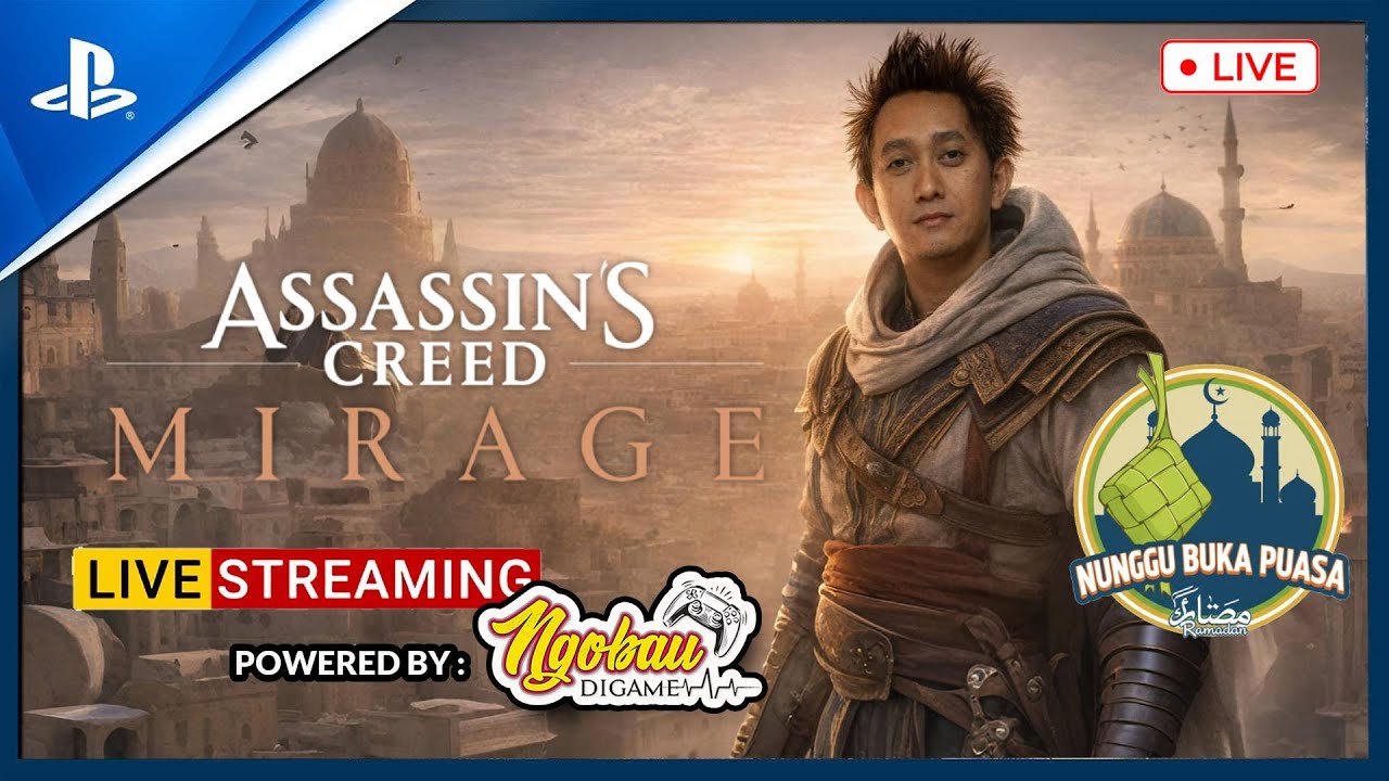 [LIVE] Ngabuburit di Baghdad | Assassin's Creed Mirage (PS5) Gameplay Indonesia Hari 3