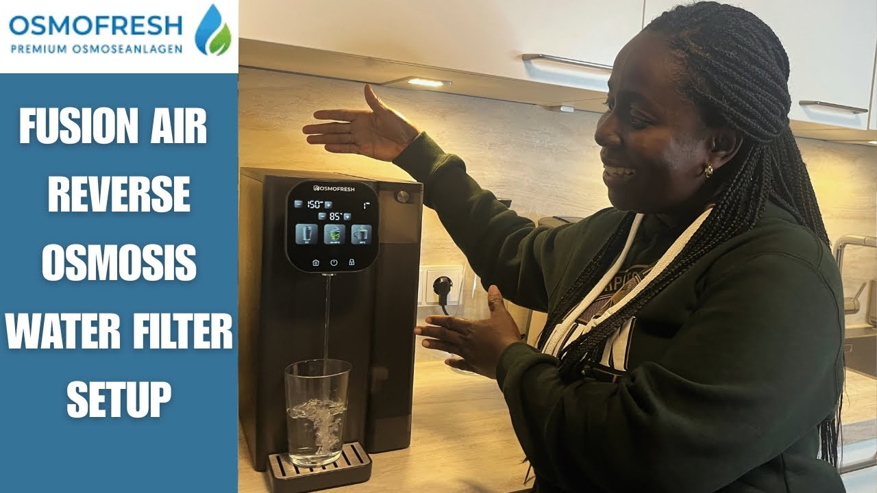Моя новая установка фильтра обратного осмоса для воды — Osmo Fresh Fusion Air