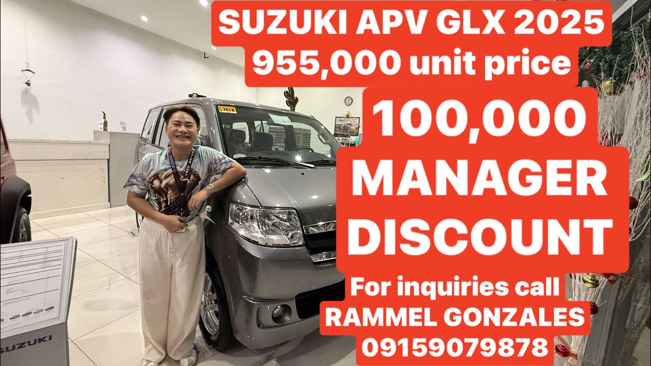 Honest and latest review for all new SUZUKI APV GLX DUAL AIRCON 2025 MODEL WITH NEW DESIGN AND COLOR