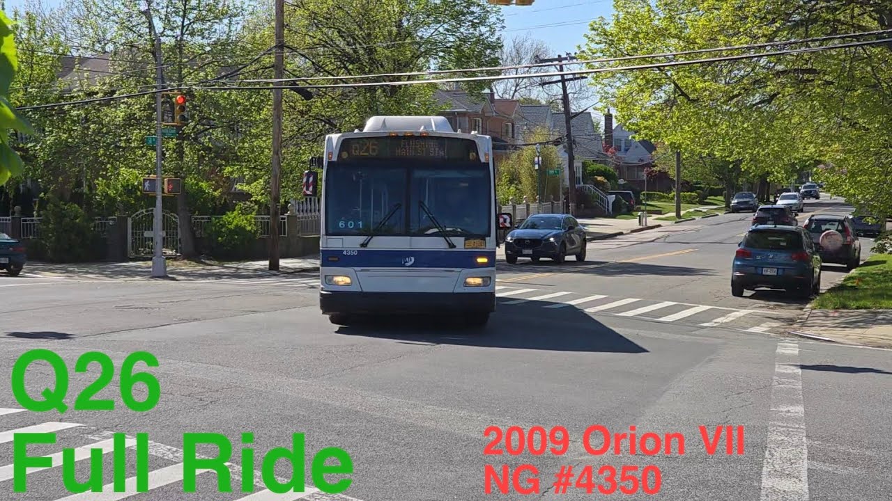 NYCT: Q26 Full Length from Fresh Meadows to Flushing