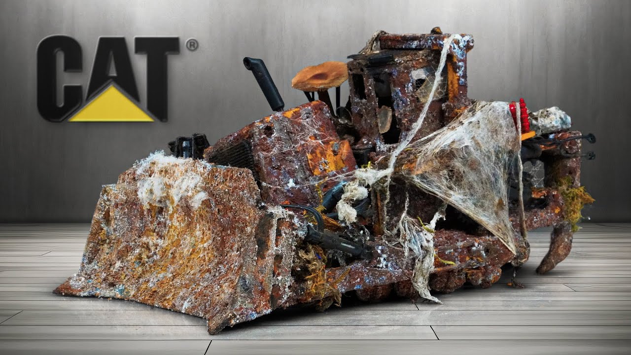 Abandoned CAT Machine Restoration – Time vs Power