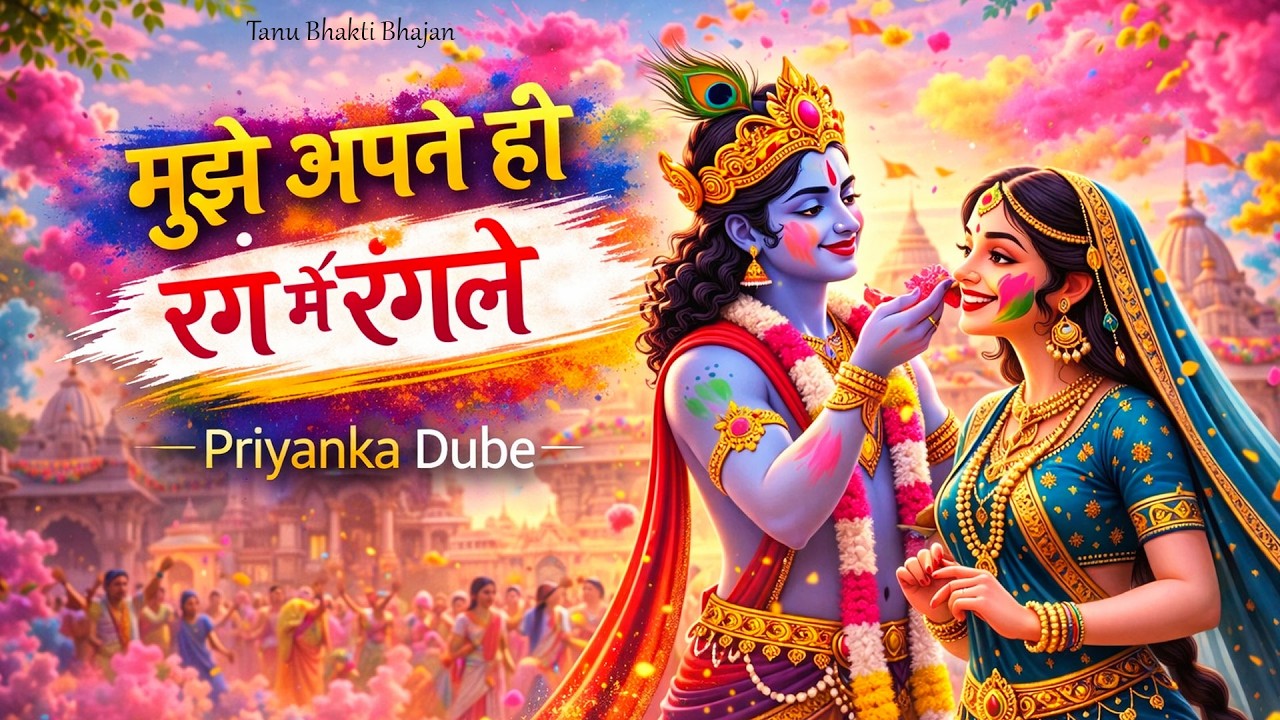 मुझे अपने ही रंग में रंगले मेरे यार साँवरे | Mujhe Apne Hi Rang Me Rang Le | New Popular Holi Bhajan