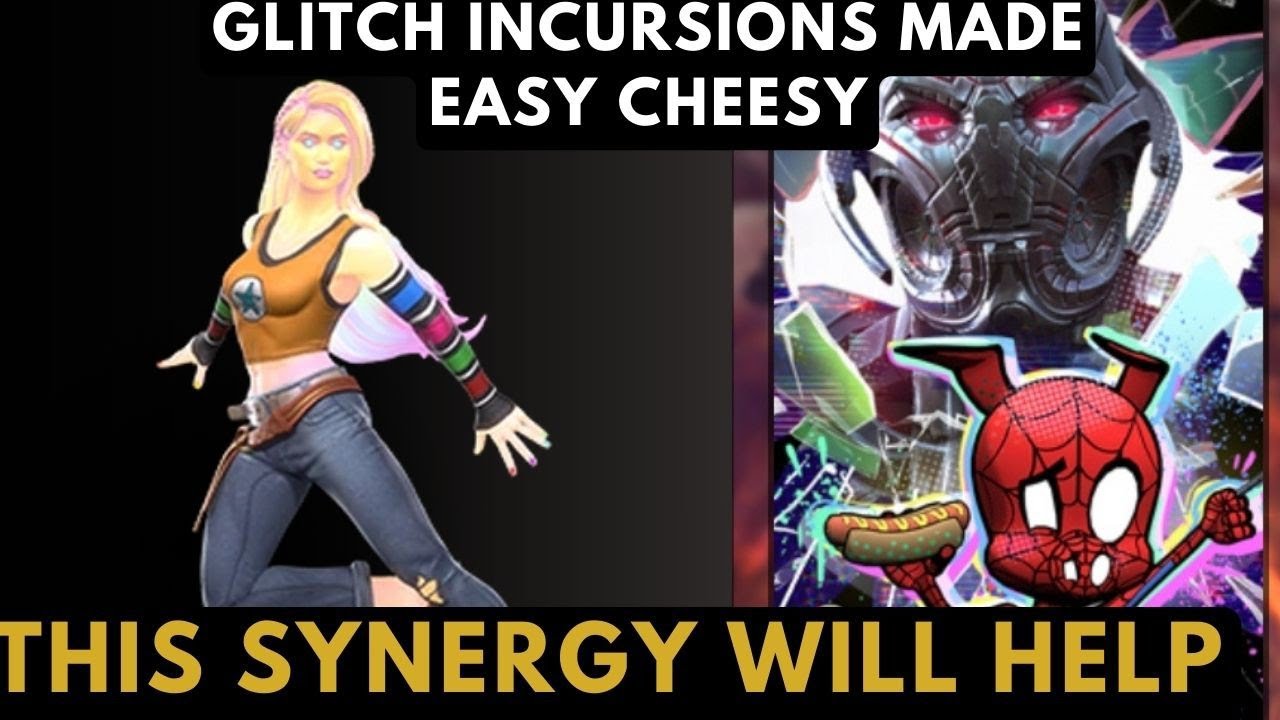 Glitch Incursions Easy Completion in MCOC || Boss Hacks || Stellar Forged Piece || Best Synergies