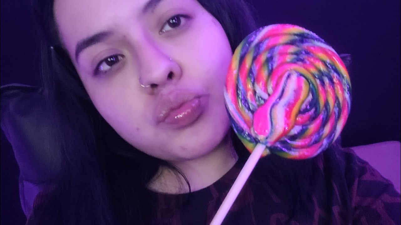 ASMR CHUP4ND0/MORDIENDO PALETA 🍭